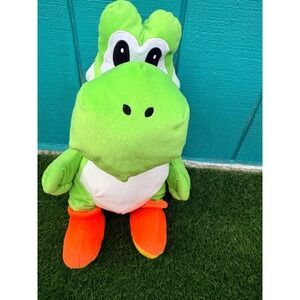 Nintendo Super Mario Yoshi‎ Green Plush Backpack Kids 21 inches tall